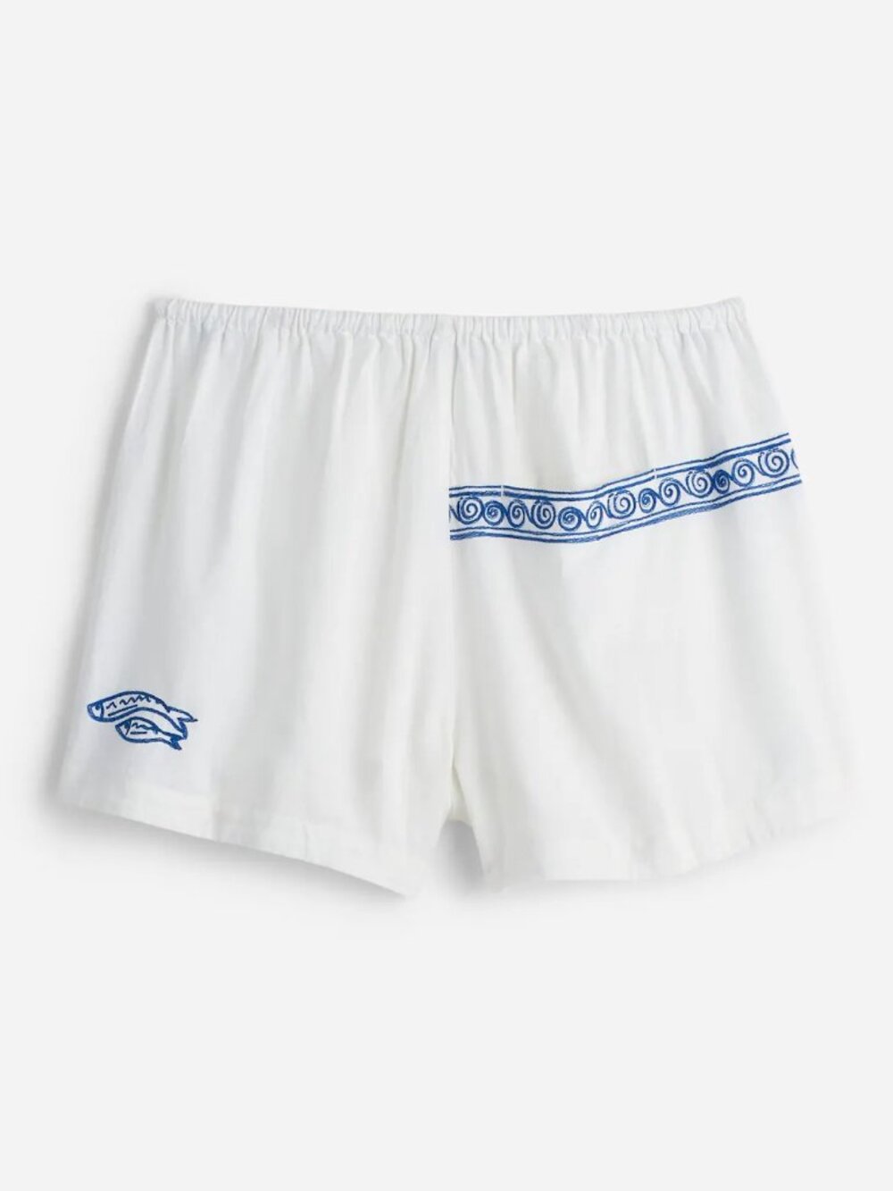 Madewell x Lisa Says Gah! Embroidered Drawstring Pull-On Shorts NWT S - Picture 3 of 11